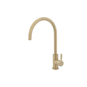 Sansa Sink Mixer Gooseneck 205 Urban Brass by null, a Kitchen Taps & Mixers for sale on Style Sourcebook