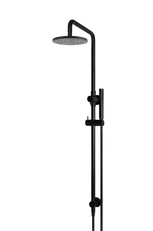 Round Twin Shower 200 Matte Black by null, a Shower Heads & Mixers for sale on Style Sourcebook