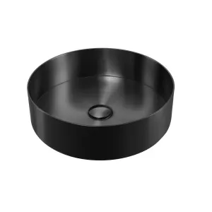 Milan Vessel Basin NTH Stainless Steel 400 Brushed Black by null, a Basins for sale on Style Sourcebook