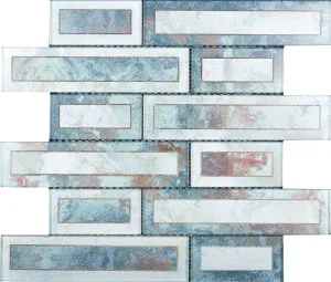 Tique Tahnee Glass (Mix) Gloss by null, a Mosaic Tiles for sale on Style Sourcebook