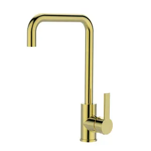 Lina Sink Mixer 200 Brushed Gold by null, a Kitchen Taps & Mixers for sale on Style Sourcebook