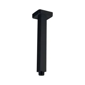 Platz Ceiling Shower Arm 300 Matte Black by null, a Laundry Taps for sale on Style Sourcebook