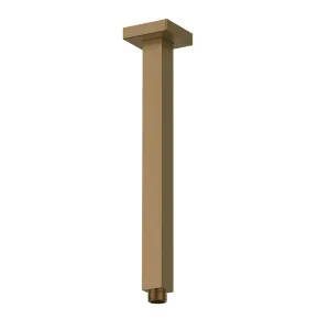 Platz Ceiling Shower Arm 300 Brushed Copper by null, a Laundry Taps for sale on Style Sourcebook