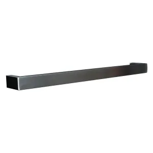 Towel Rail Heated Square 600 Brushed Nickel by null, a Towel Rails for sale on Style Sourcebook