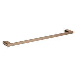 Lina Single Towel Rail 800  Brushed Copper by null, a Towel Rails for sale on Style Sourcebook