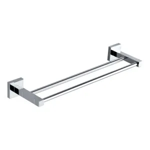 Marki Double Towel Rail 750 Chrome by null, a Towel Rails for sale on Style Sourcebook