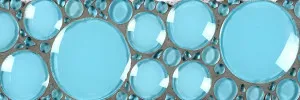 Iceberg Blue Haven Mosaic by null, a Brick Look Tiles for sale on Style Sourcebook