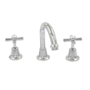 Arial 3 Piece Basin Set Chrome by null, a Bathroom Taps & Mixers for sale on Style Sourcebook