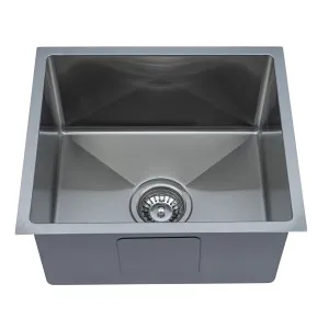 Arial Single Sink NTH 440X440 Stainless Steel by null, a Kitchen Sinks for sale on Style Sourcebook