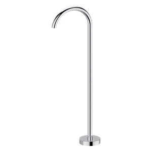Misha Floor Mounted Bath Outlet Chrome by null, a Bathroom Taps & Mixers for sale on Style Sourcebook