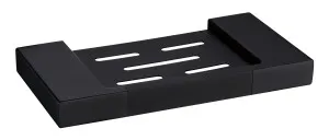 Elbrus Soap Dish Matte Black by null, a Soap Dishes & Dispensers for sale on Style Sourcebook