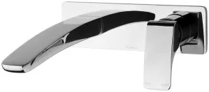 Rush Wall Basin Set Straight 180 Chrome by null, a Bathroom Taps & Mixers for sale on Style Sourcebook