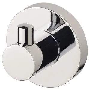 Radii Round Robe Hook Chrome by null, a Shelves & Hooks for sale on Style Sourcebook