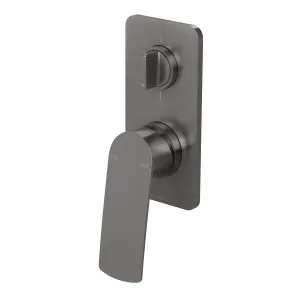 Mekko SwitchMix Shower/Bath Diverter Mixer Trim Kit Brushed Carbon by null, a Laundry Taps for sale on Style Sourcebook