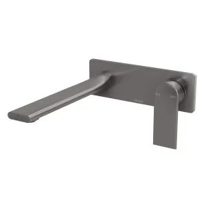 Teel SwitchMix Wall Basin/Bath Mixer Set 200 Trim Kit Brushed Carbon by null, a Laundry Taps for sale on Style Sourcebook