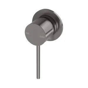 Vivid Slimline SwitchMix Shower/Wall Mixer 60 Backplate Trim Kit Brushed Carbon by null, a Laundry Taps for sale on Style Sourcebook