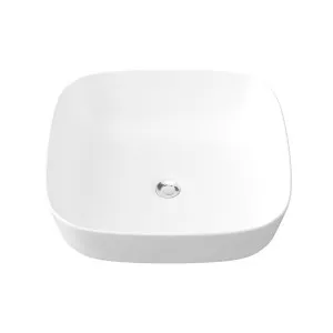 Addison Semi Inset Basin 400x405 Matte White by null, a Basins for sale on Style Sourcebook