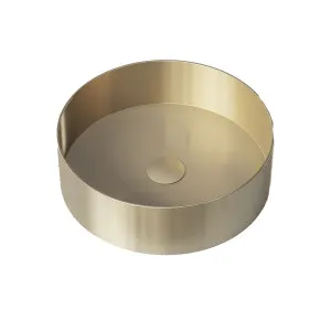 Luxe Vessel Basin 360x360 Brushed Gold by null, a Basins for sale on Style Sourcebook