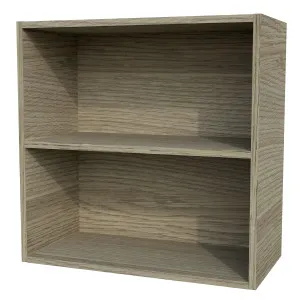 Modular Laundry Cabinet 600 Overhead Open Two Shelf Unit by null, a Bathroom Storage Cabinets for sale on Style Sourcebook