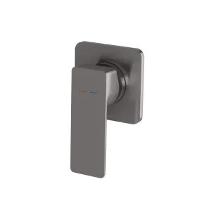 Gloss MKII SwitchMix Shower/Wall Mixer Trim Kit Brushed Carbon by null, a Laundry Taps for sale on Style Sourcebook