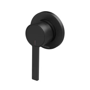 Lexi MKII SwitchMix Shower/Wall Mixer Trim Kit Matte Black by null, a Shower Heads & Mixers for sale on Style Sourcebook