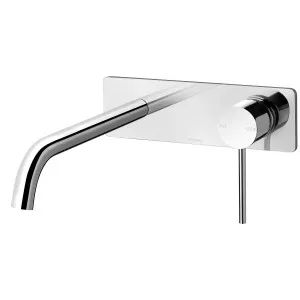 Vivid Slimline SwitchMix Wall Basin/Bath Mixer Set 230 Trim Kit Chrome by null, a Bathroom Taps & Mixers for sale on Style Sourcebook