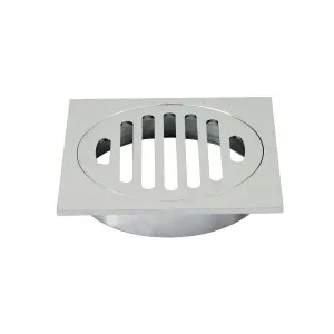 Arial Grate 100x100x20 Short Tail Chrome by null, a Shower Grates & Drains for sale on Style Sourcebook