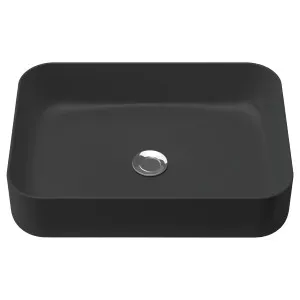 Enchant Vessel Basin 500x366 Black Matt by null, a Basins for sale on Style Sourcebook