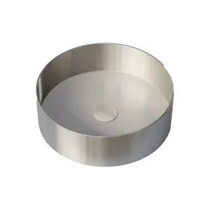 Luxe Vessel Basin 360x360 Brushed Nickel by null, a Basins for sale on Style Sourcebook