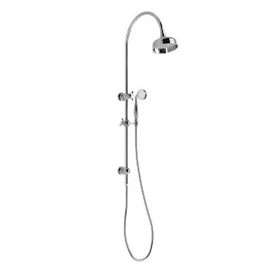 Cromford Twin Shower Chrome by null, a Shower Heads & Mixers for sale on Style Sourcebook