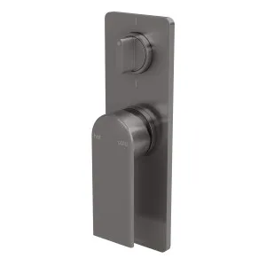 Teel SwitchMix Shower/Bath Diverter Mixer Trim Kit Brushed Carbon by null, a Bathroom Taps & Mixers for sale on Style Sourcebook