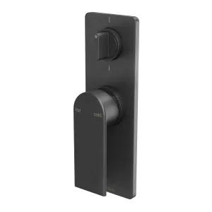 Teel SwitchMix Shower/Bath Diverter Mixer Trim Kit Matte Black by null, a Bathroom Taps & Mixers for sale on Style Sourcebook