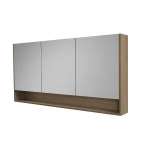 Sanremo Shaving Cabinet 1500 Three Door Platinum Collection by null, a Shaving Cabinets for sale on Style Sourcebook