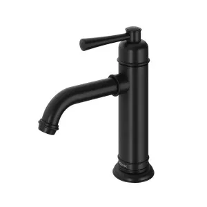 Cromford Basin Mixer Matte Black by null, a Bathroom Taps & Mixers for sale on Style Sourcebook