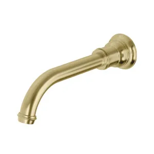 Cromford Wall Basin/Bath Outlet Brushed Gold by null, a Bathroom Taps & Mixers for sale on Style Sourcebook