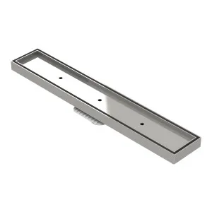 Art Bermuda Tile Ins 600x100x50mm 316 SSteel by null, a Shower Grates & Drains for sale on Style Sourcebook