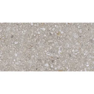 MatchUp Earl Grey Mix Textured Tile by null, a Terrazzo Look Tiles for sale on Style Sourcebook