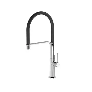 Vido Flexible Hose Sink Mixer 200 Chrome by null, a Kitchen Taps & Mixers for sale on Style Sourcebook