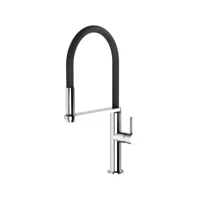 Blix Flexible Hose Sink Mixer 210 Round Chrome by null, a Kitchen Taps & Mixers for sale on Style Sourcebook