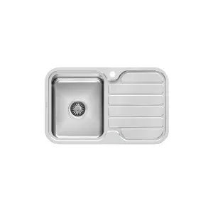 Phoenix 1000 Single L/H Bowl Sink W/-Drainer 1TH Stainless Steel by null, a Kitchen Sinks for sale on Style Sourcebook