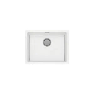Phoenix 5000 Large Single Bowl Sink  Matte White Granite by null, a Kitchen Sinks for sale on Style Sourcebook