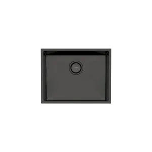 Phoenix 4000 Large Single Bowl Sink Brushed Black by null, a Kitchen Sinks for sale on Style Sourcebook