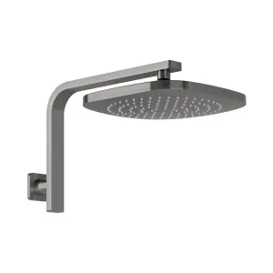 Nuage High-Rise Shower Arm & Rose Brushed Carbon by null, a Laundry Taps for sale on Style Sourcebook