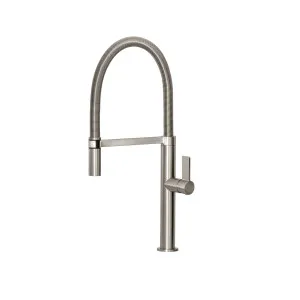 Prize Flexible Coil Sink Mixer 220 Brushed Nickel by null, a Laundry Taps for sale on Style Sourcebook