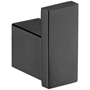 Suttor Robe Hook Matte Black by null, a Shelves & Hooks for sale on Style Sourcebook