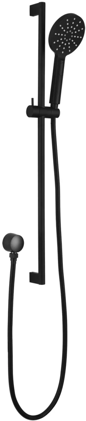 Lachlan Rail Shower Matte Black by null, a Shower Heads & Mixers for sale on Style Sourcebook