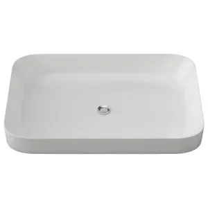 Rome Vessel Basin 600x380 Gloss White by null, a Basins for sale on Style Sourcebook