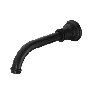 Cromford Wall Basin/Bath Outlet Matte Black by null, a Bathroom Taps & Mixers for sale on Style Sourcebook