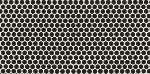 Mono Penny Round Black Matt Mosaic Tile by null, a Mosaic Tiles for sale on Style Sourcebook
