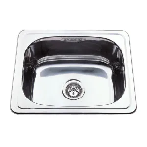 Arial Laundry Trough 610x510 45L Stainless Steel by null, a Troughs & Sinks for sale on Style Sourcebook